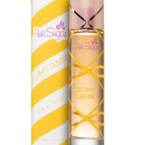 Pink Sugar Creamy Sunshine Women 3.4 Oz  Eau De Toilette Spray By Aquolina